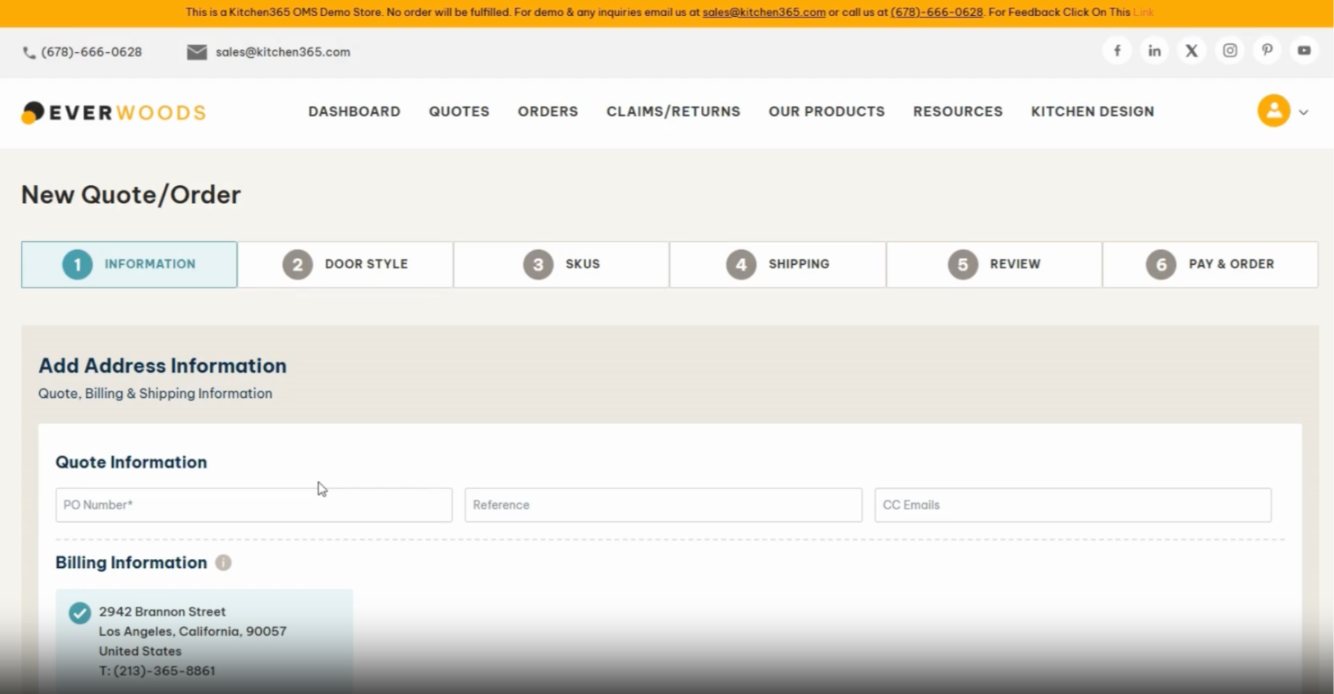 Order Management System 53